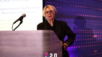 Janet Patti speaking at the CXO las vegas confernece
